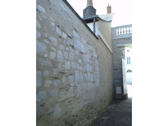 Ravalement du mur Mairie de la Daguenière 